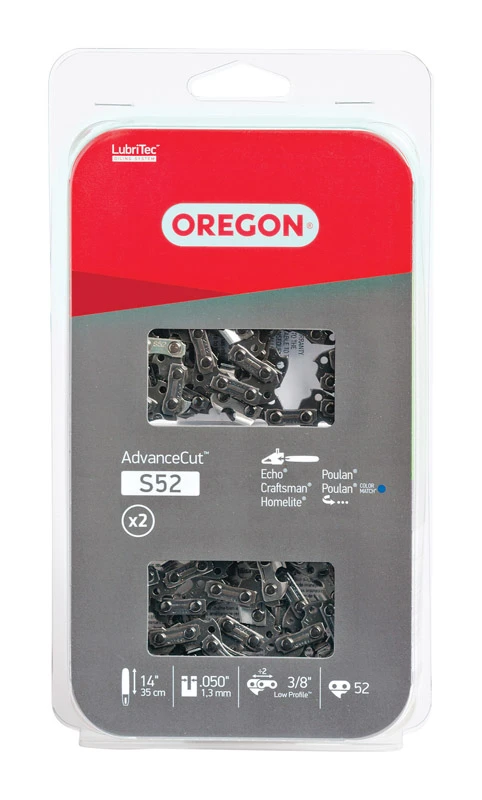 Advancecut S52t 14 In. Chainsaw Chain 52 Links